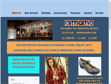 Tablet Screenshot of amanotakoma.com